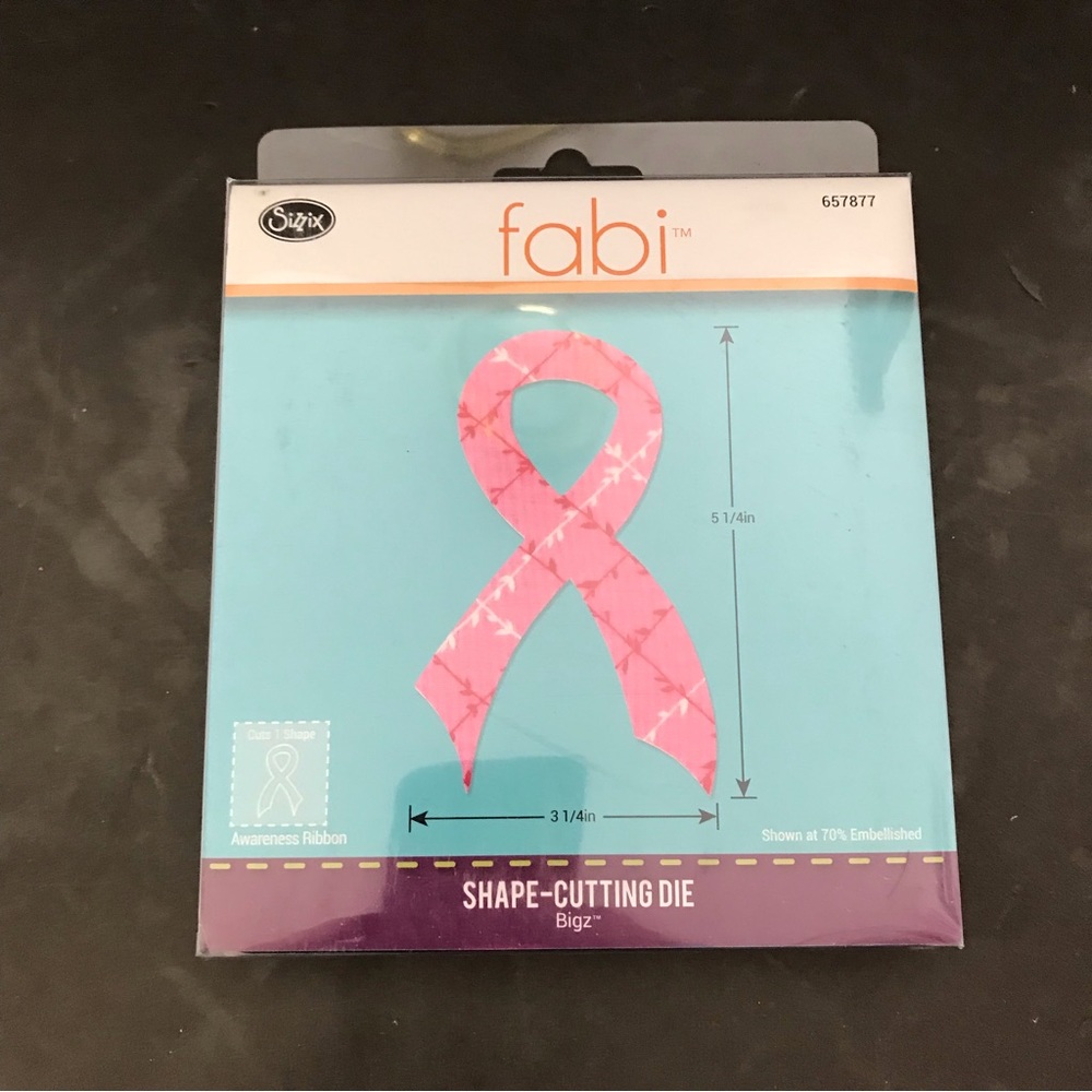 Sizzix Bigz Fabi Die - Awareness Ribbon